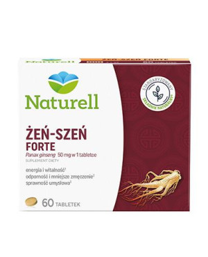 Naturell Żeń-szeń Forte, tabletki, 60 sztuk
