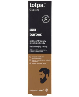 Tołpa Dermo Men Barber Skoncentrowany olejek do brody, 40 ml