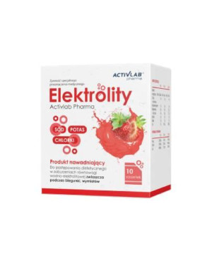 ActivLab Pharma, Elektrolity, smak truskawkowy, 50 g