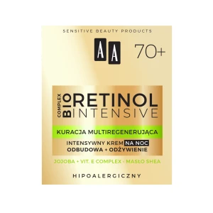 AA Retinol Intensive 70+ intensywny krem na noc odbudowa+odżywienie, 50 ml