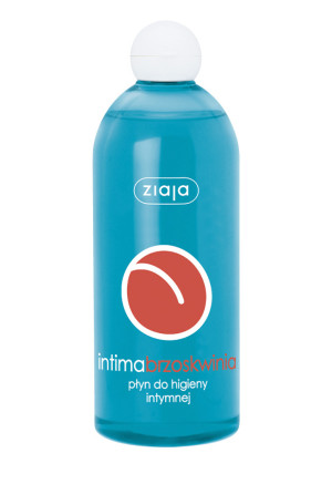 Ziaja Intima, brzoskwinia płyn do higieny intymnej o zapachu świeżych brzoskwiń, 500 ml
