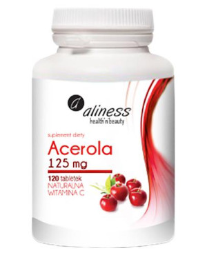 ALINESS Acerola 125 mg - 120 tabl. naturalna witamina C