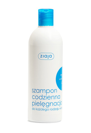 ZIAJA Szampon Codzienna Pelęgnacja do każdego rodzaju włosów - 400 ml