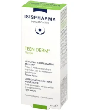 Isispharma Teen Derm Hydra krem nawilżający do skóry trądzikowej 40 ml