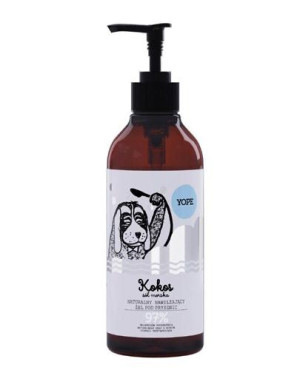 Yope Kokos & Sól morska Naturalny nawilżający żel pod prysznic, 400 ml