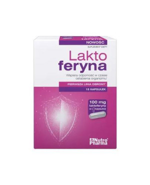 Laktoferyna, 15 kapsułek