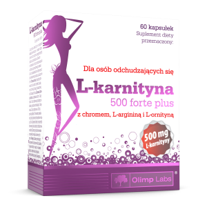 Olimp, L-Karnityna 500 Forte Plus, kapsułki, 60 sztuk