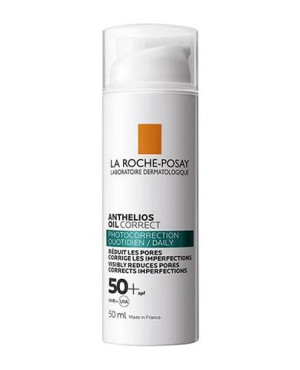 La Roche-Posay Anthelios Oil Correct Żel-Krem korygujący niedoskonałości SPF 50+, 50 ml