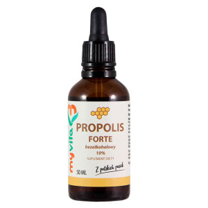 MYVITA Propolis forte bezalkoholowy 10% - 50 ml