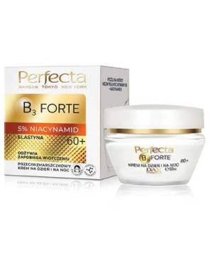 Perfecta B3 Forte Przeciwzmarszczkowy krem na dzień i na noc 60+, 50 ml