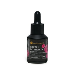Opcja Natura, antyoksydacyjny koktajl do twarzy na dzień róża i paczula, 30 ml