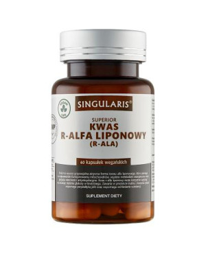 Singularis Superior Kwas R-Alfa Liponowy, kapsułki, 60 sztuk
