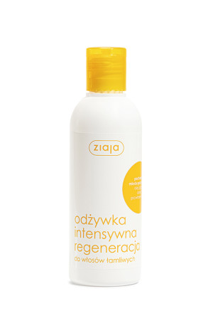 ZIAJA Odżywka intensywna regeneracja pochodne miodu pszczelego, 200 ml