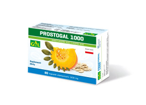 GAL Prostogal 1000 Zimnotłoczony olej z pestek z dyni, 80 kapsułek