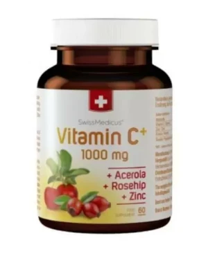 SwissMedicus Witamina C+ 1000 mg 60 kapsułek