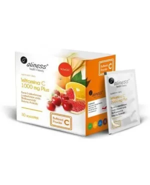 Aliness, Witamina C 1000 mg Plus, 30 saszetek