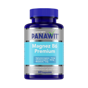 Panawit Magnez B6 Premium, kapsułki, 60 sztuk