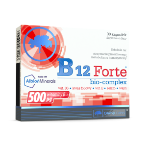 Olimp Labs, B12 Forte Bio-Complex, kapsułki, 30 sztuk