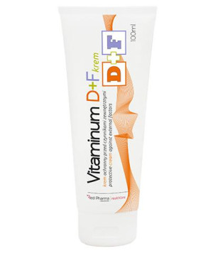 Red Pharma Vitaminum D + F Krem, 100 ml, cena, opinie, stosowanie