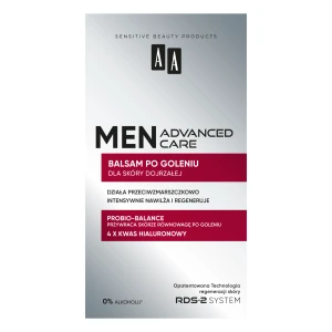 AA Men Advanced Care Balsam po goleniu dla skóry dojrzałej, 100 ml