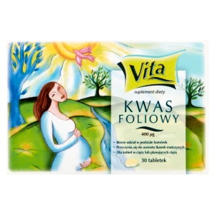 Vita Kwas Foliowy, tabletki, 30 sztuk