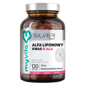 MYVITA Kwas alfa liponowy R-ALA 150 mg - 120 kapsułek