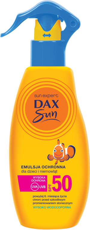 Dax Sun Emulsja ochronna dla dzieci i niemowląt SPF50, 200 ml
