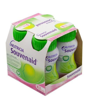 Souvenaid, płyn o smaku truskawkowym, 125 ml x 4 sztuk