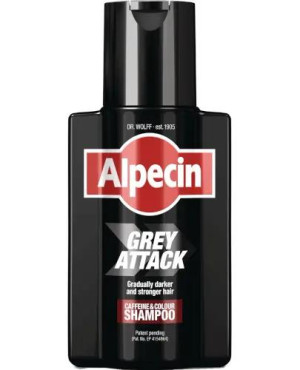 Alpecin, Grey Attack, szampon przeciw siwieniu, 200 ml