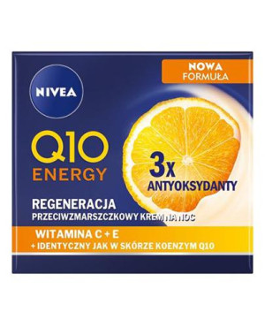 Nivea Q10 Energy Krem przeciwzmarszczkowy na noc, 50 ml