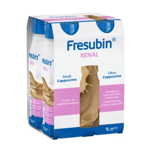 FRESUBIN RENAL smak cappuccino, 4 x 200 ml