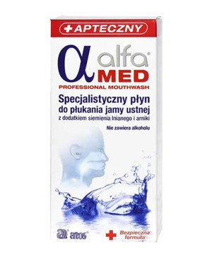 Alfa Med, płyn do płukania jamy ustnej, 200 ml