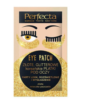 Perfecta Eye Patch Glitterowe płatki pod oczy, 1 sztuka