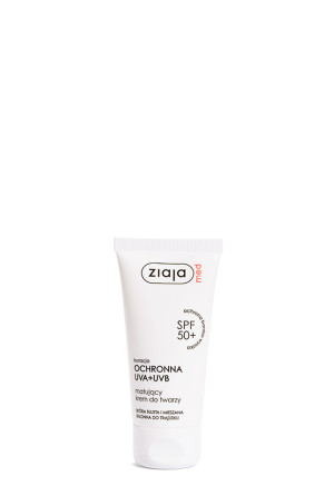 ZIAJA MED SPF50+ Matujący krem do twarzy - 50 ml