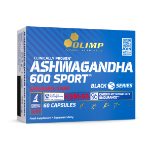 Olimp, Ashwagandha 600 Sport, kapsułki, 60 sztuk