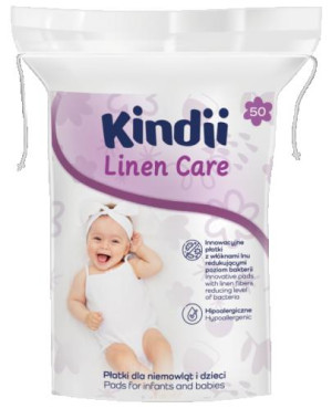 Kindii Linen Care Płatki, 50 sztuk