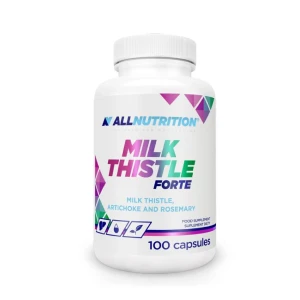Allnutrition, Milk Thistle Forte, kapsułki, 100 sztuk
