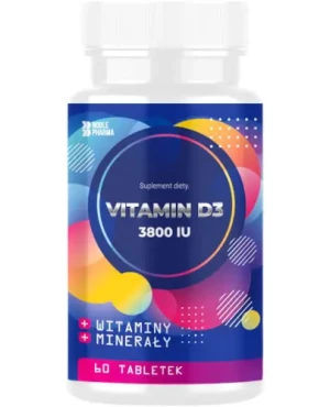 NoblePharma Vitamin D3 60 tabletek