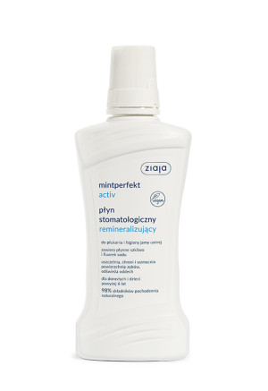 Ziaja MintPerfekt Activ płyn do płukania jamy ustnej remineralizujący 500 ml