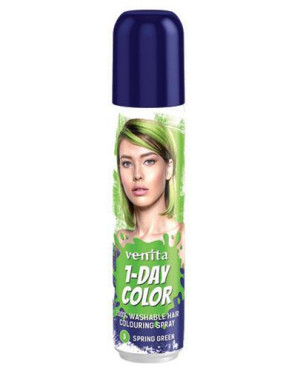VENITA 1-Day Color Spray nr 3 Wiosenna Zieleń, 50 ml