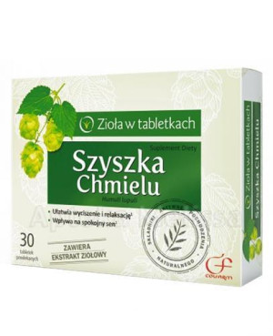 Colfarm Szyszka chmielu, tabletki, 30 sztuk