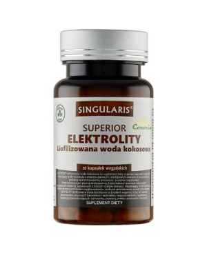 Singularis Superior Elektrolity Liofilizowana woda kokosowa - 30 kaps. - cena, opinie, właściwości