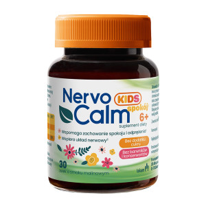 Nervo Calm, Kids Spokój, żelki, 30 sztuk