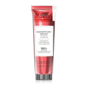 Apis Żurawinowa Witalność, enzymatyczny peeling do twarzy z żurawiną, 100 ml