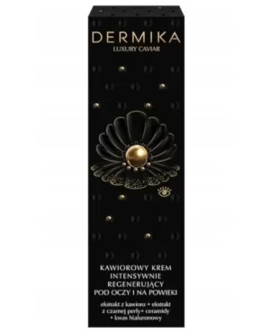 Dermika Luxury Caviar Kawiorowy krem intensywnie regenerujący pod oczy i na powieki 15 ml