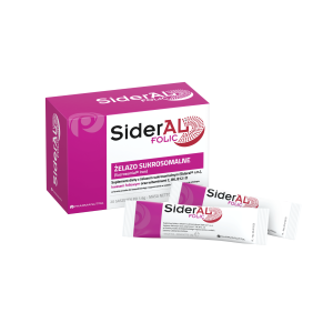 SiderAL FOLIC, żelazo sukrosomalne, kwas foliowy, witaminy, 20 saszetek