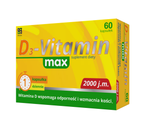 Prima Pharma D3-Vitamin Max 2000 j.m. kapsułki, 60 sztuk