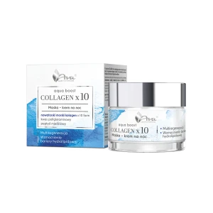 AVA Aqua Boost Collagenx10 Maska-krem na noc, 50 ml