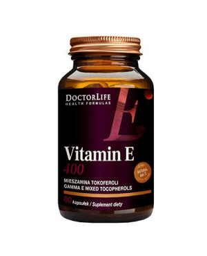 DoctorLife Witamina E 400, kapsułki, 60 sztuk