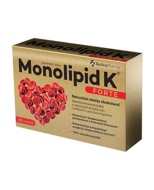 MONOLIPID K forte, kapsułki, 30 sztuk